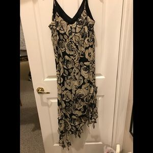 EUC Black/Tan DRESS-U By Sharon Sz 12 DRESS